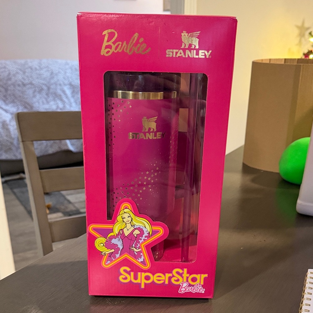 Stanley Barbie Superstar Pink Tumbler